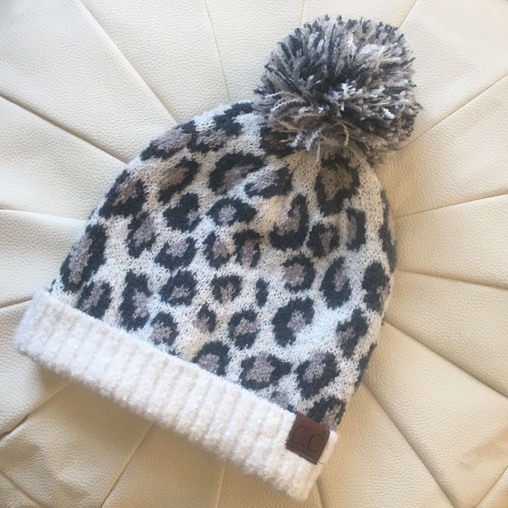 Leopard CC Beanie